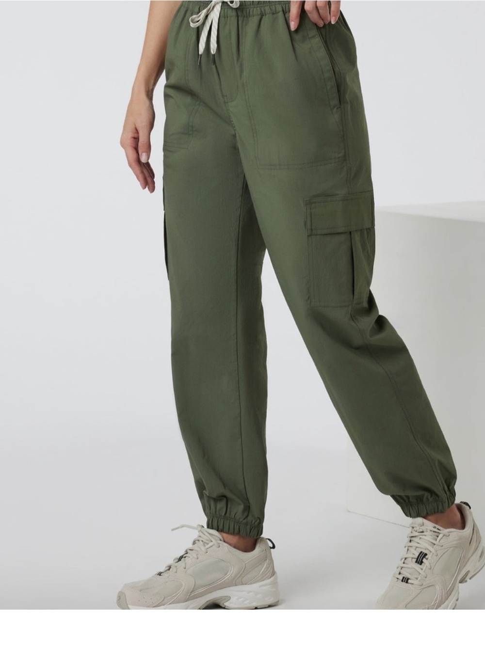 Vuori Birch Olive Green Cargo Joggers